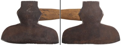 W. Beatty & Son, Chester, Pennsylvania: Early 12" Blade Broad Axe