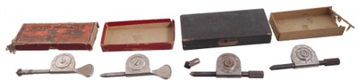 Assorted Makers: Four Original Box Speed Indicators