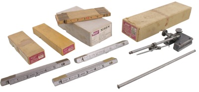 Lufkin Rule Company, Saginaw, Michigan: Three Original Box Lufkin Tools