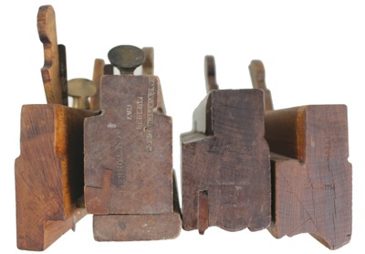 Assorted Makers: Four Extra Clean Molding Planes