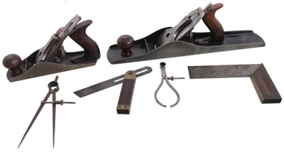 Assorted Makers: Lot Of Clean & Usabl Woodworking Tools