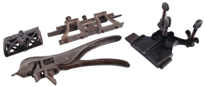 Assorted Makers: Lot Of Four Early Saw Tools