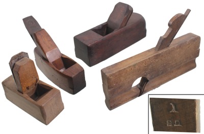 Assorted Makers: Four Spec. Purp. Woodworking Planes