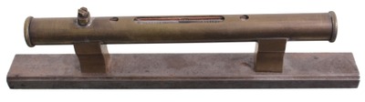 Unmarked: Precision Tubular Brass Spirit Level