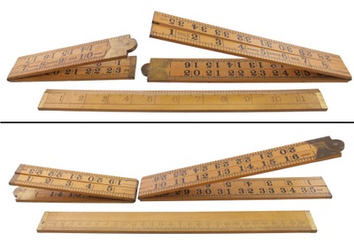 Assorted Makers: Three English Maker Folding Rules