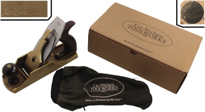 Lie-Nielsen Tool Works, Warren, Maine, No. LN-4 1/2 C: Rare 25th Anniversar Smoothing Plane