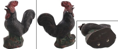 Kyser & Rex, Philadelphia, Pennsylvania: Rare "Rooster" Mechanical Bank