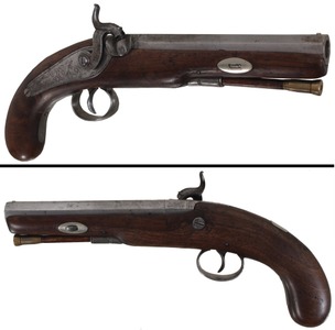 William Smith, 2 New Lisle Street, London, England: Early Percussion Cap Pistol