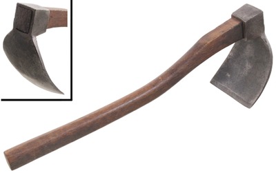 Unmarked: Extra Clean Curved Blade Hand Adze