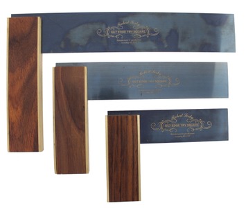 Robert Sorby, Sheffield, England: Three "Gilt Edge" Try Squares