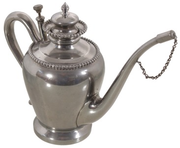 Bowman, Manning & Company, Meriden, Connecticut: Spectacular Whale Oil Lamp Filler Can