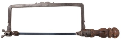 Unmarked: Early Forged Iron Armourer's Saw