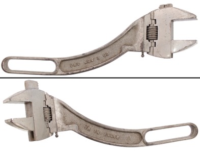 Patterson, Gotfried & Hunter, New York, New York: Patent Pivot Head Wrench