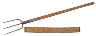 Unmarked: Salesman's Sample 20" Three-Tine Pitch