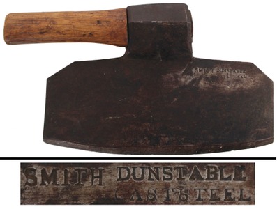 Ballard Smith, Dunstable, New Hampshire: Early Hand Forged Coopers Ax