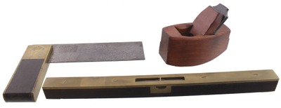 Assorted Makers: Three English Mkr. Woodworking Tools