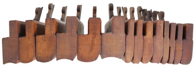 Alex. Mathieson & Son, Glasgow, Scotland: Five Pairs Of H/R Molding Planes