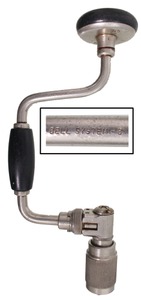 Stanley Rule & Level: "Bell System" 8" Sweep Ratchet Brace