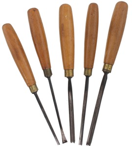 J.B. Addis & Sons,  Sheffield, England: Five Extra Clean Carving Tool