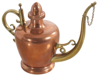 S. Sternau & Company, Brooklyn, New York: Spectacular Whale Oil Lamp Filler Can
