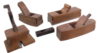 Assorted Makers: Five Small Size Woodworking Planes