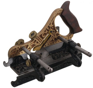 Stanley Rule & Level, No. 42: Miller Patent Plow Woodworking Plane