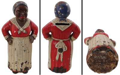 Hubley Manufacturing Company, Lancaster, Pennsylvania: Cast Iron "Mammy" Still Bank