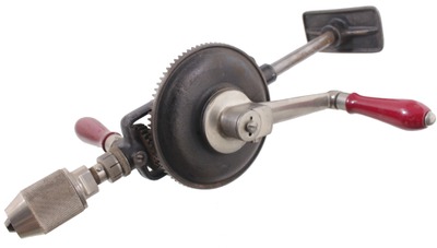 North Brothers Manufacturing Company, Philadelphia, Pennsylvania, No. 1555A: Double Speed Ratchet Breast Drill
