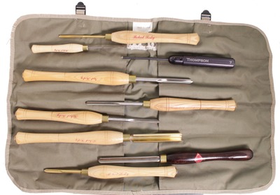 Robert Sorby, Sheffield, England: Wkg. Set Of Nine Unused Turning Tools