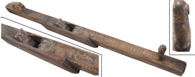 Unmarked: Artfully Carved German Rabbet Plane