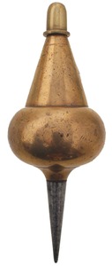 Unmarked: Classic Millwright's Brass Plumb Bob