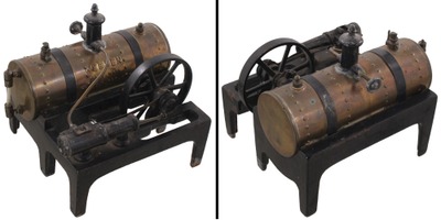 Weeden Manufacturing Company, New Bedford, Massachusetts: Early Brass Boiler Toy Steam Engine