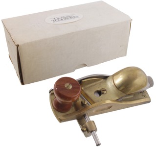 Lie-Nielsen Tool Works, Warren, Maine, No. LN-140: Early Cast Bronze Skew Blade Block Plane