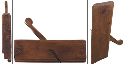 I. Nicholson, In Wrentham: Earl Yellow Birch Hollow Molding Plane