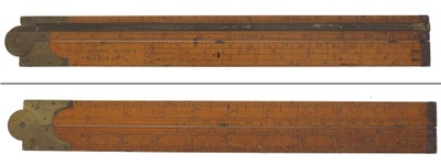 Belcher Brothers Makers, New York, New York: Two-Foot, Four-Fold Folding Rule
