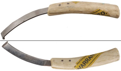 John Petty & Sons, Sheffield, England: Unused Bone Hdl. Hoof Knife