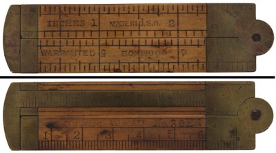 Stanley Rule & Level, No. 36 EM: Rare Metric Caliperding Rule
