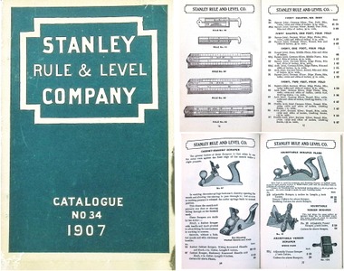 Stanley Rule & Level, No. CO341907: Carpenters' And Mech Catalog