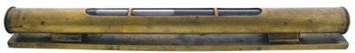 Unmarked: Classic Solid Brass "Long Tube" Level