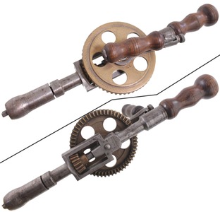Unmarked: Unus. Shop Made Breast Drill