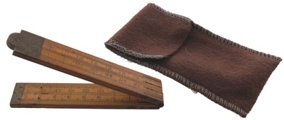 Stanley Rule & Level: Rare 40 Centimeter Folding Rule