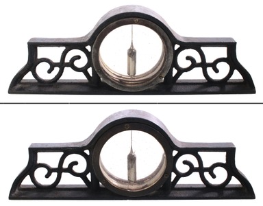 Bradford Union Manufacturing Company, Bradford, Pennsylvania: Rare Cast Iron Inclinometer Level
