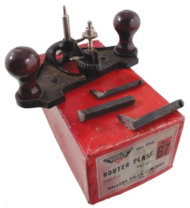 Millers Falls Company, Millers Falls, Massachusetts, No. 67: Open Throat Router Plane