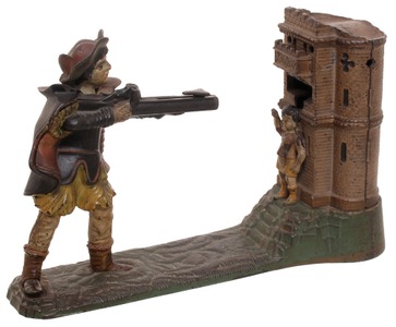 J. & E. Stevens & Company, Cromwell, Connecticut: Original William Tel Mechanical Bank