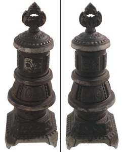 Schneider & Trenkamp Company, Cleveland, Ohio: Scarce "Parlor Stove" Still Bank