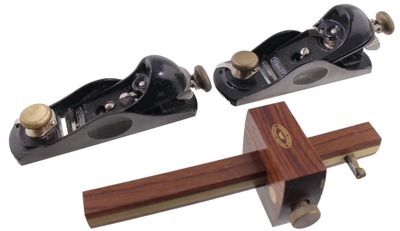 Stanley Tools, Sheffield, England: Two Unused Block Woodworking Plane