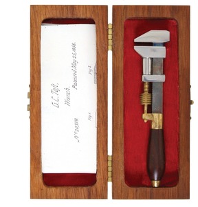 Hilary Klein, Granville, Iowa: Model Of G.C. Taft's Patent Nut Wrench