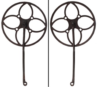 Unmarked: Early Hand Forged Wheelwright's Traveler