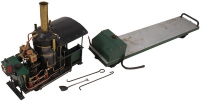 Bill Hildebrant, Willowick, Ohio: Orig. 1984 Model Of "Tom Thumb" Engine