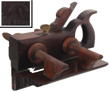 P.A. Gladwin & Company: Handled Rosewood Plow Plane